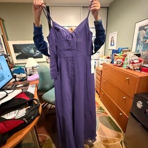 Elegant floor length dress